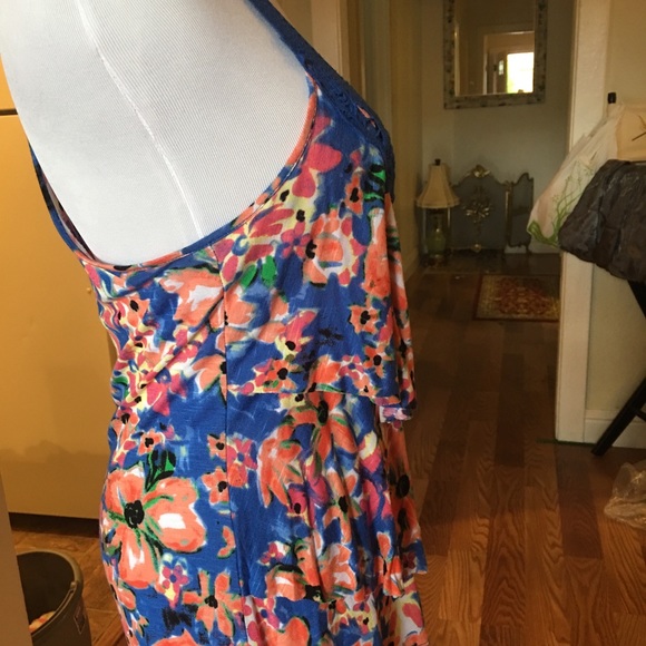 Crochet Rayon Ruffled Top  By Candies - Picture 6 of 6